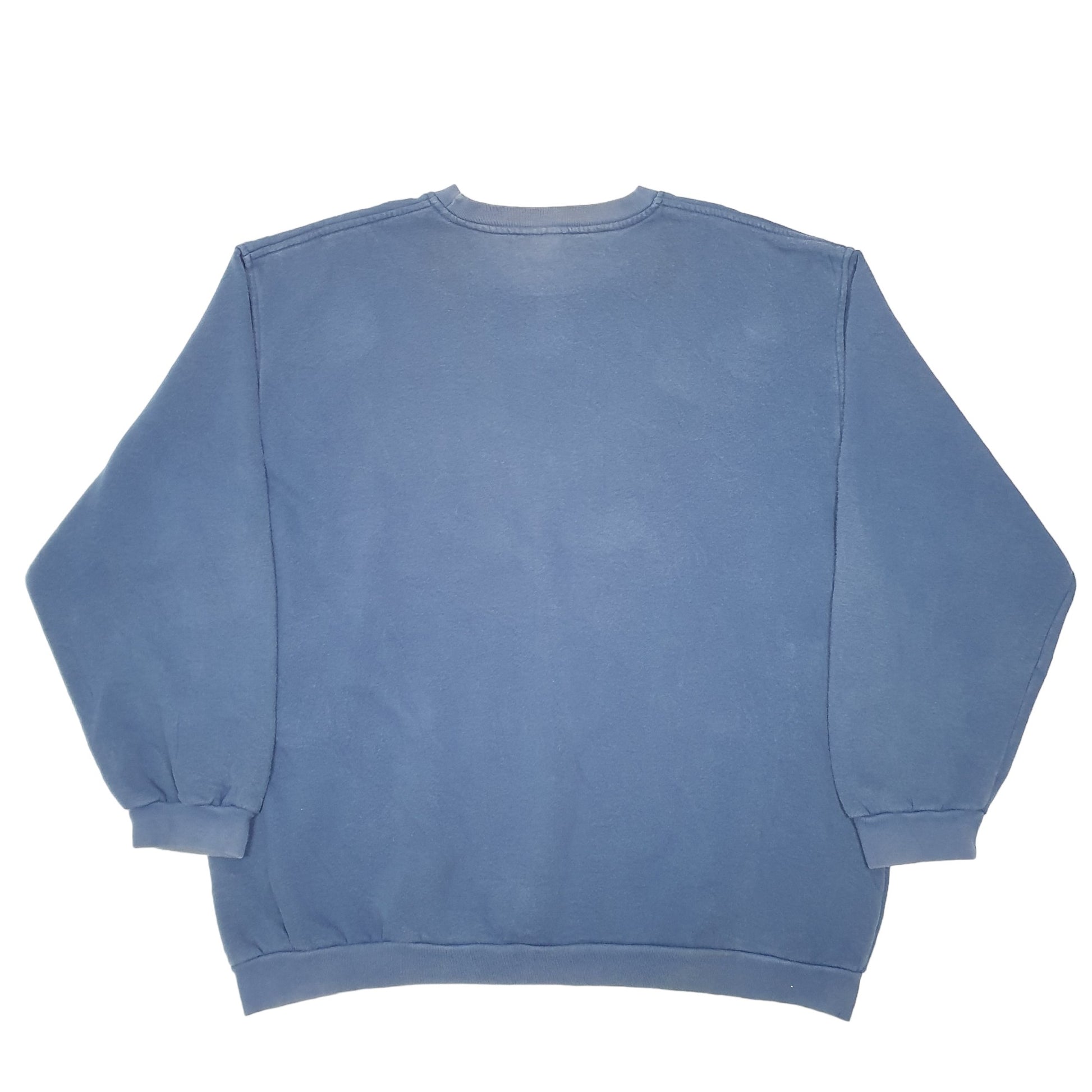 Mens Navy Adidas Vintage 90s Crewneck Jumper