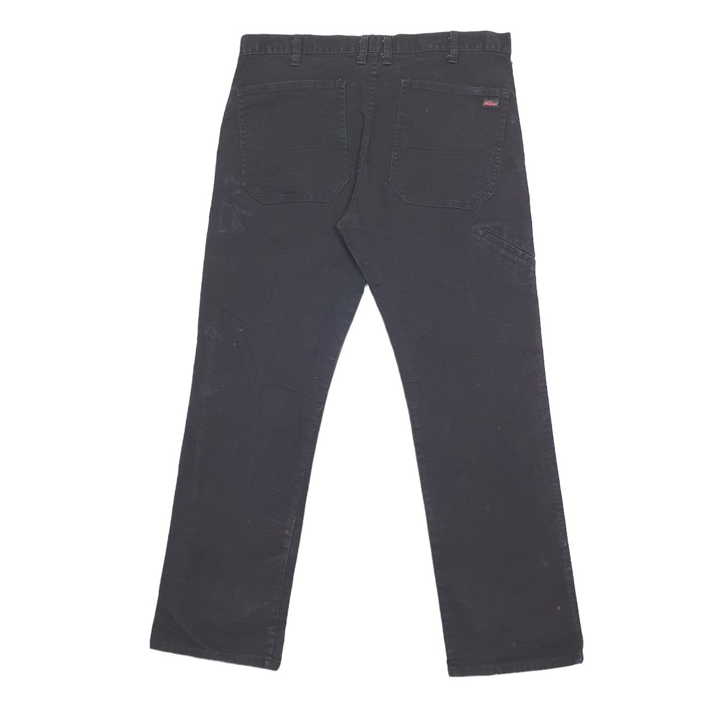 Mens Black Dickies  Chino Trousers