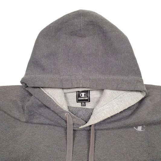 Mens Grey Champion  Hoodie Jumper