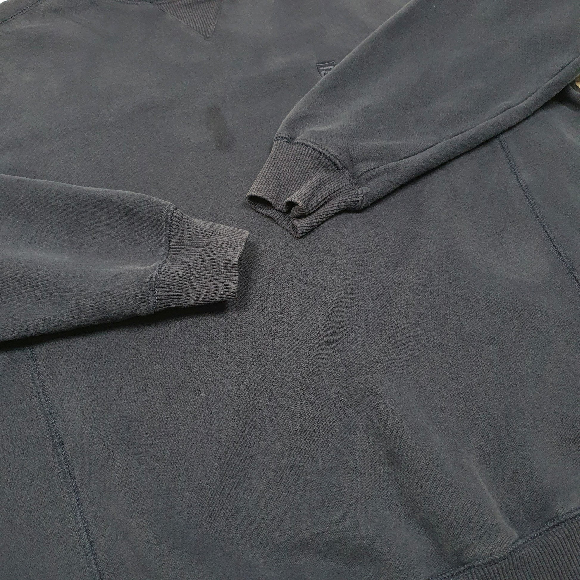 Mens Navy Fila  Crewneck Jumper