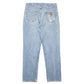 Mens Blue Carhartt Carpenter B18 JeansW38 L32