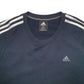Mens Black Adidas  Hoodie Jumper