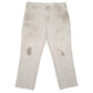 Mens Beige Carhartt Carpenter Relaxed Carpenter Trousers
