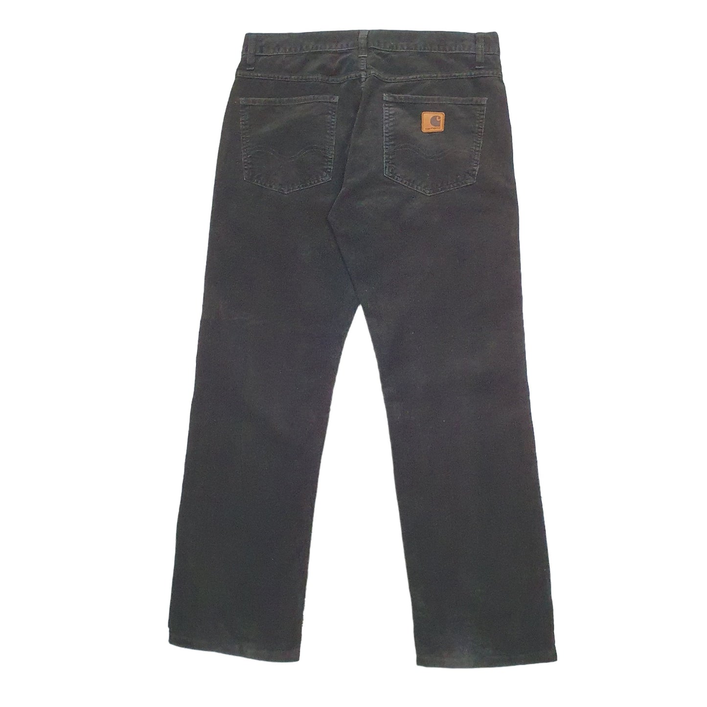 Mens Black Carhartt  Corduroy Trousers