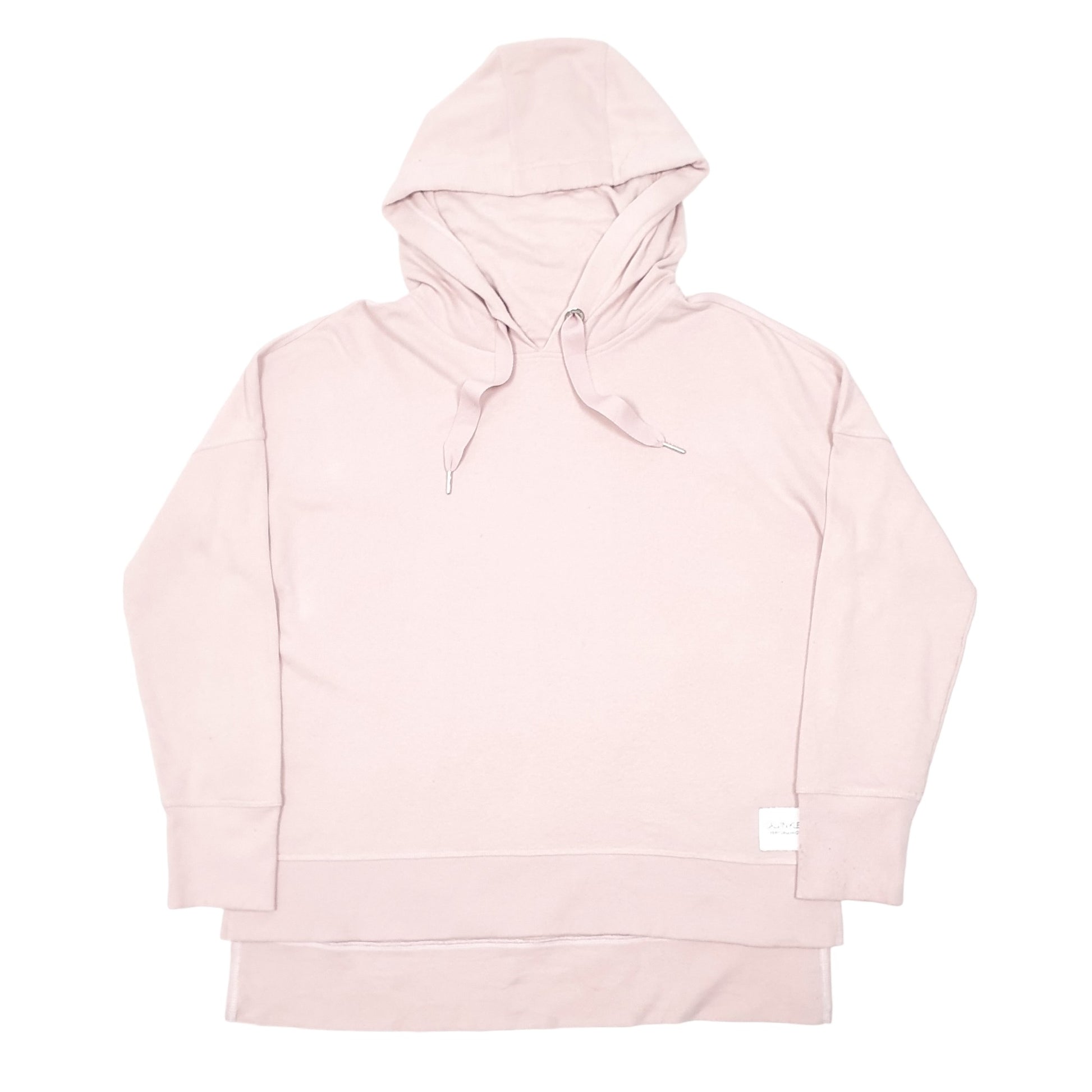 Womens Pink Calvin Klein Snood Turtle Neck Performance Hoodie Jumper