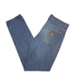 Mens Navy Carhartt Texas Pant Casual JeansW32 L34