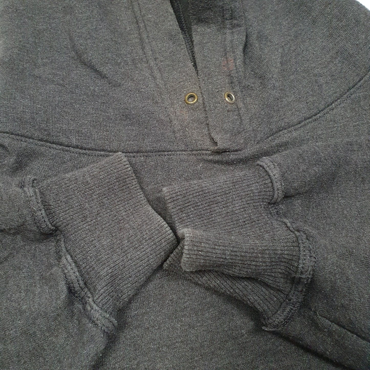 Mens Grey Champion  Hoodie Jumper