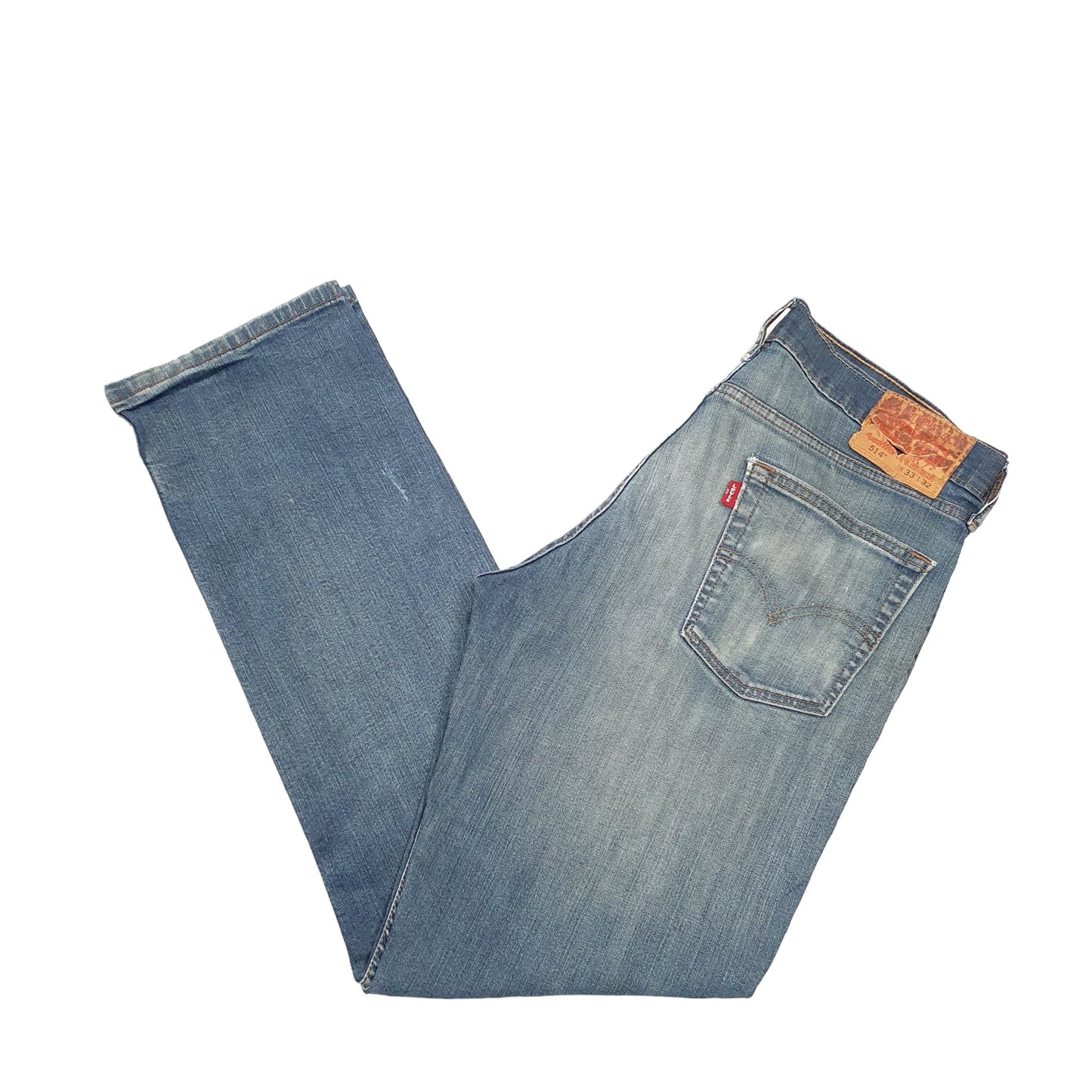 Mens Blue Levis Stretch 514 JeansW33 L32