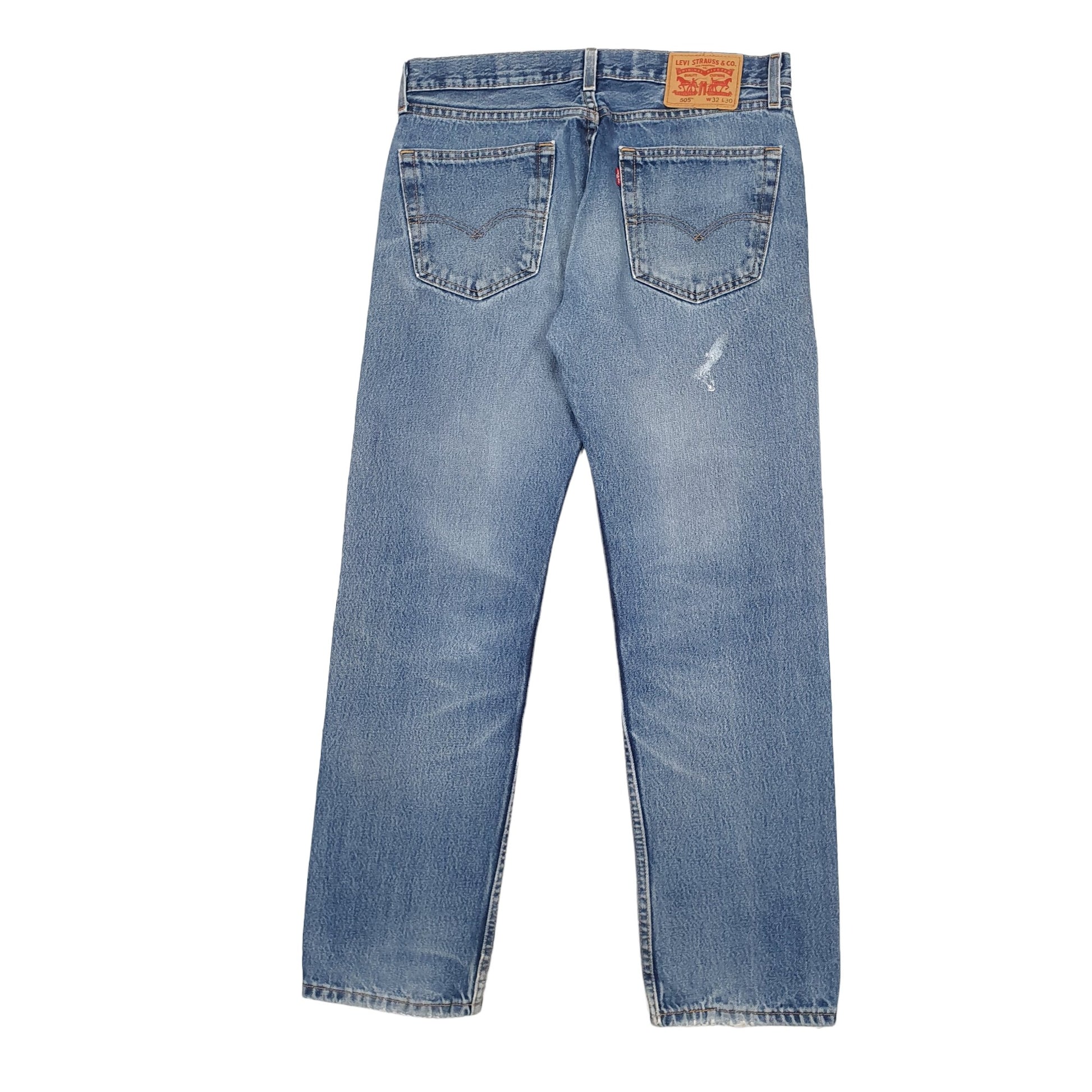 Mens Blue Levis  505 JeansW32 L30