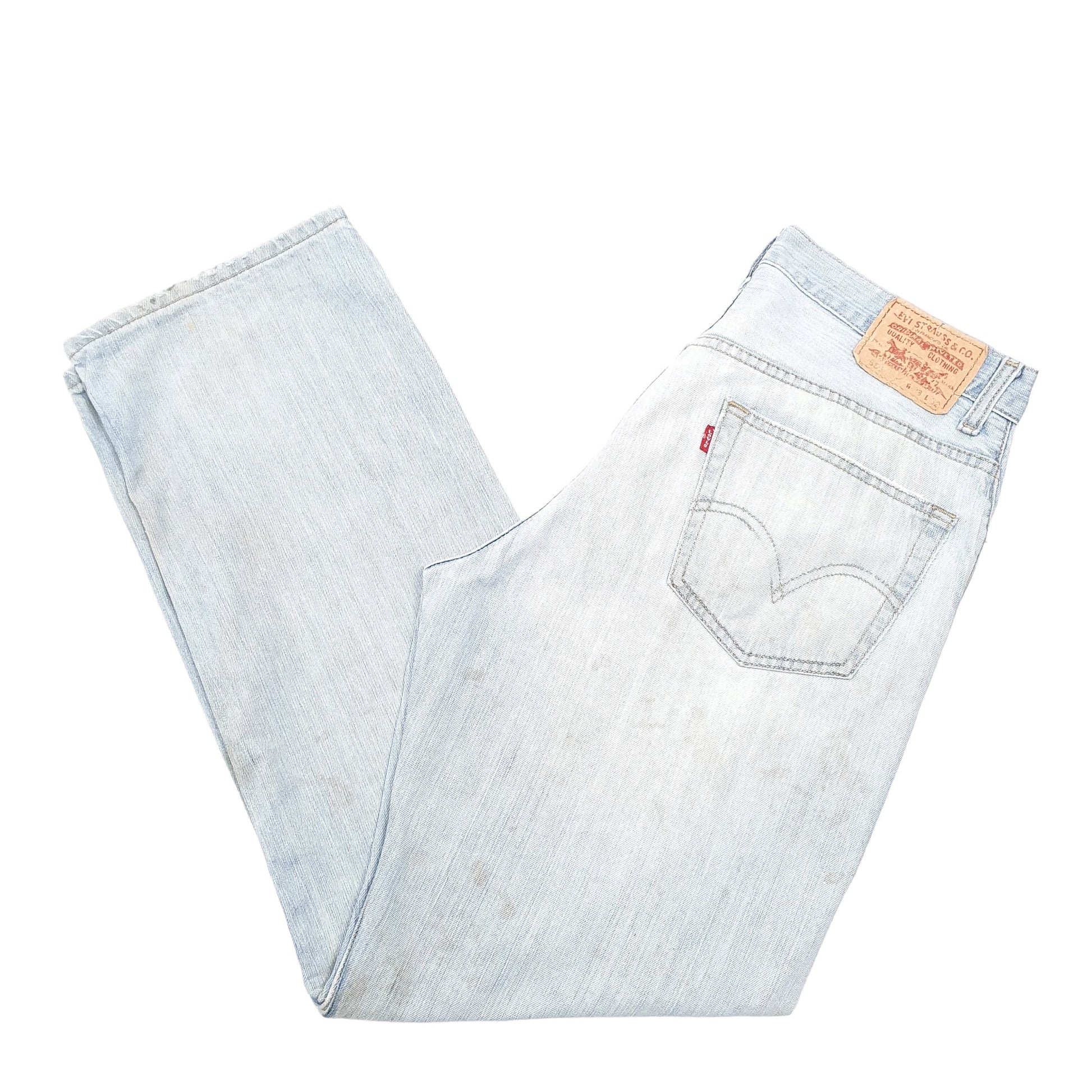 Mens Blue Levis  559 JeansW33 L32