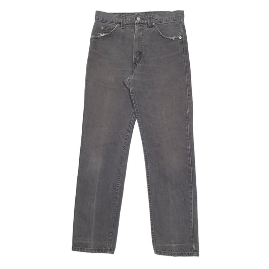 Mens Black Levis Vintage 90's Made In USA 505 JeansW30 L30