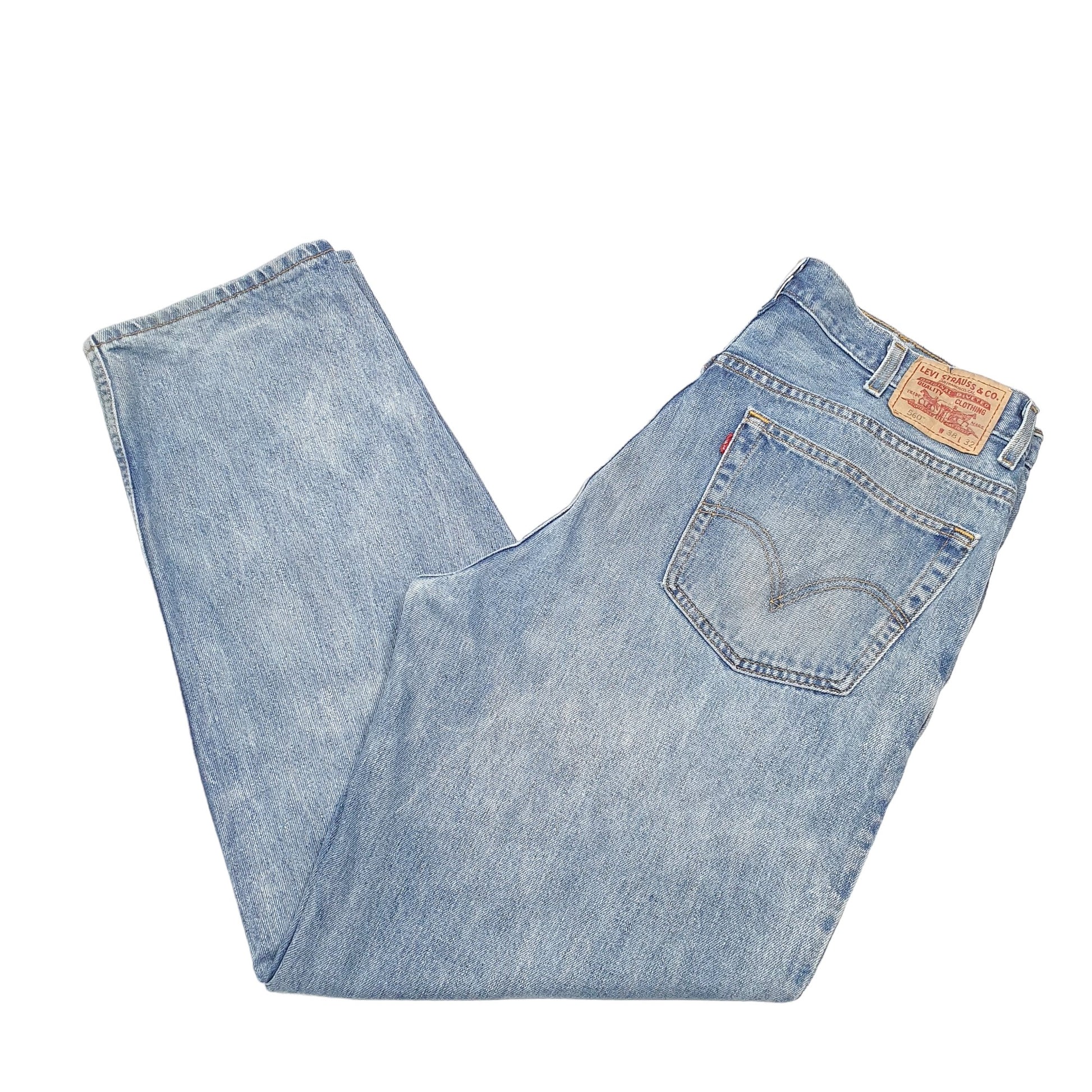 Mens Blue Levis Comfort Fit 560 JeansW38 L32