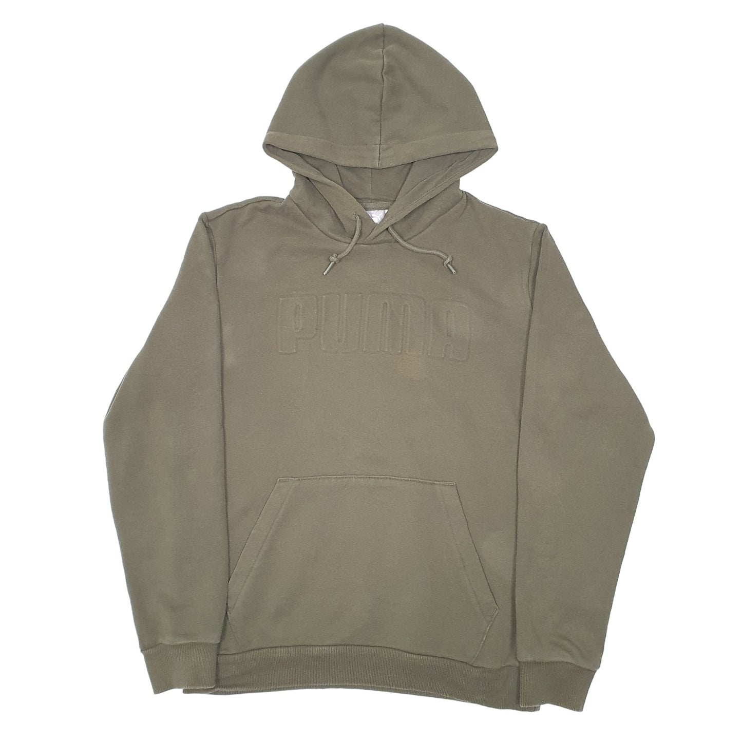 Mens Khaki Puma  Hoodie Jumper