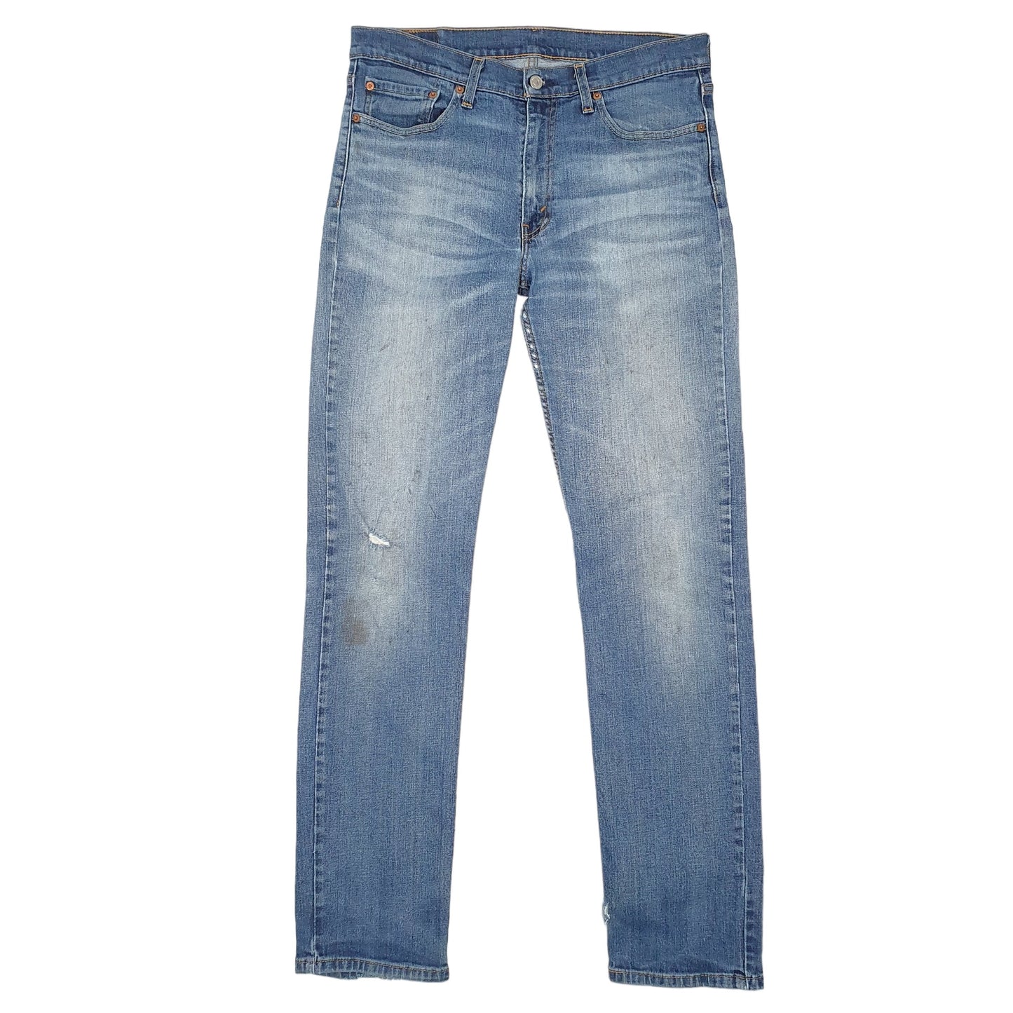 Mens Blue Levis Stretch 514 JeansW33 L34