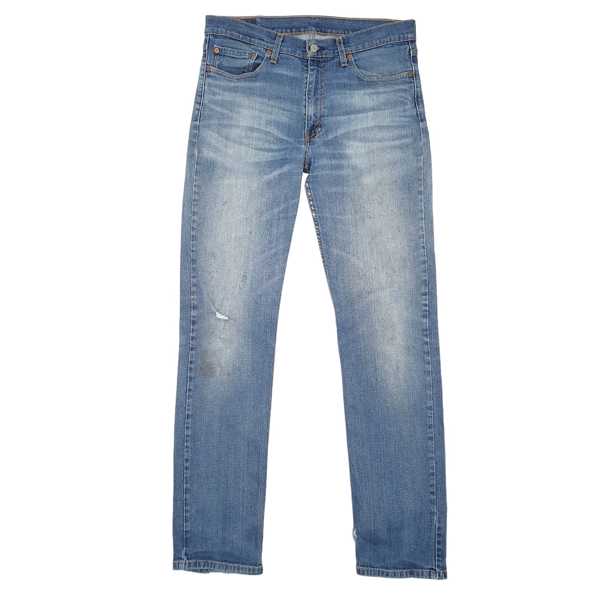 Mens Blue Levis Stretch 514 JeansW33 L34