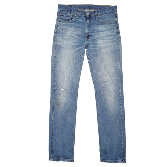Mens Blue Levis Stretch 514 JeansW33 L34