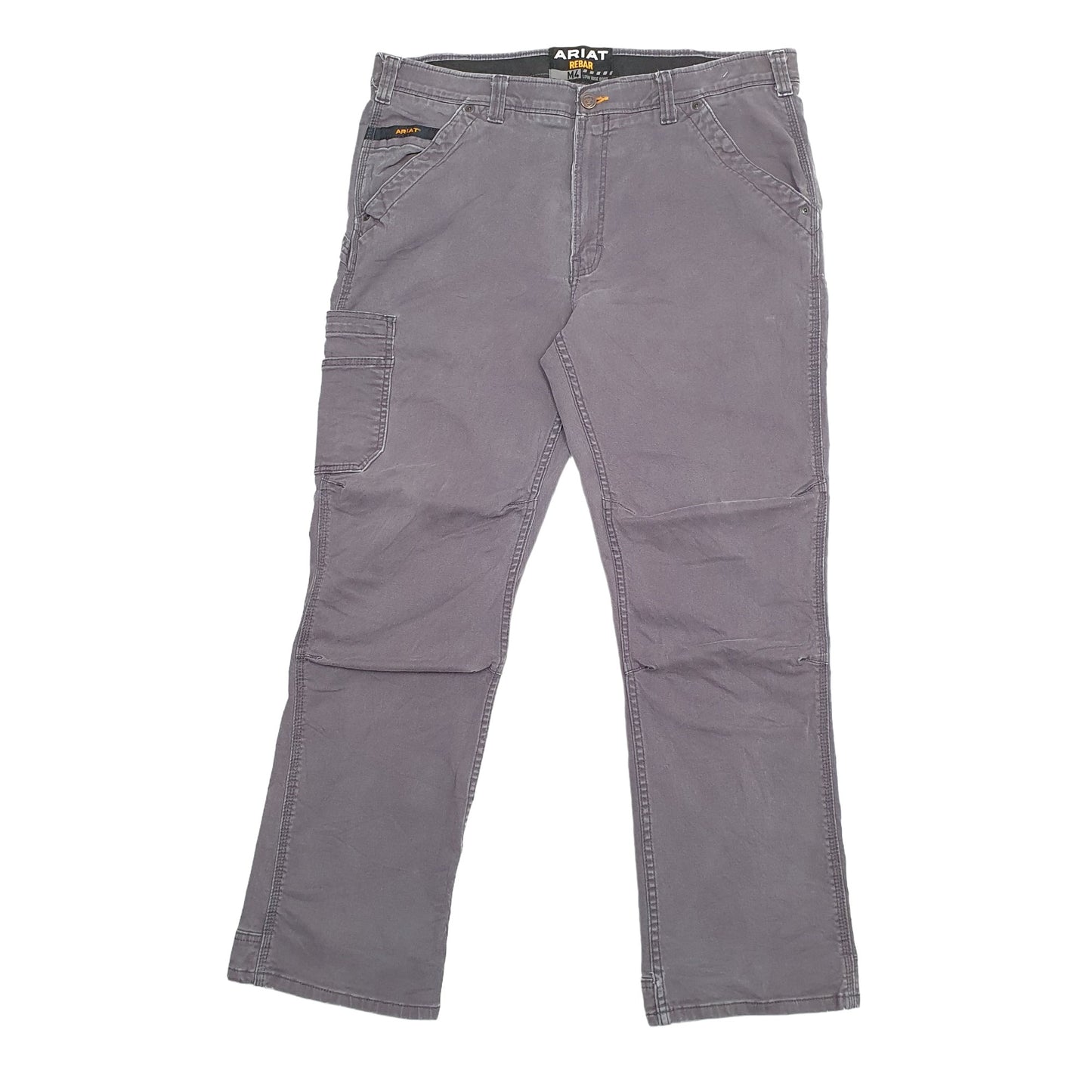Mens Grey Ariat  Carpenter Trousers