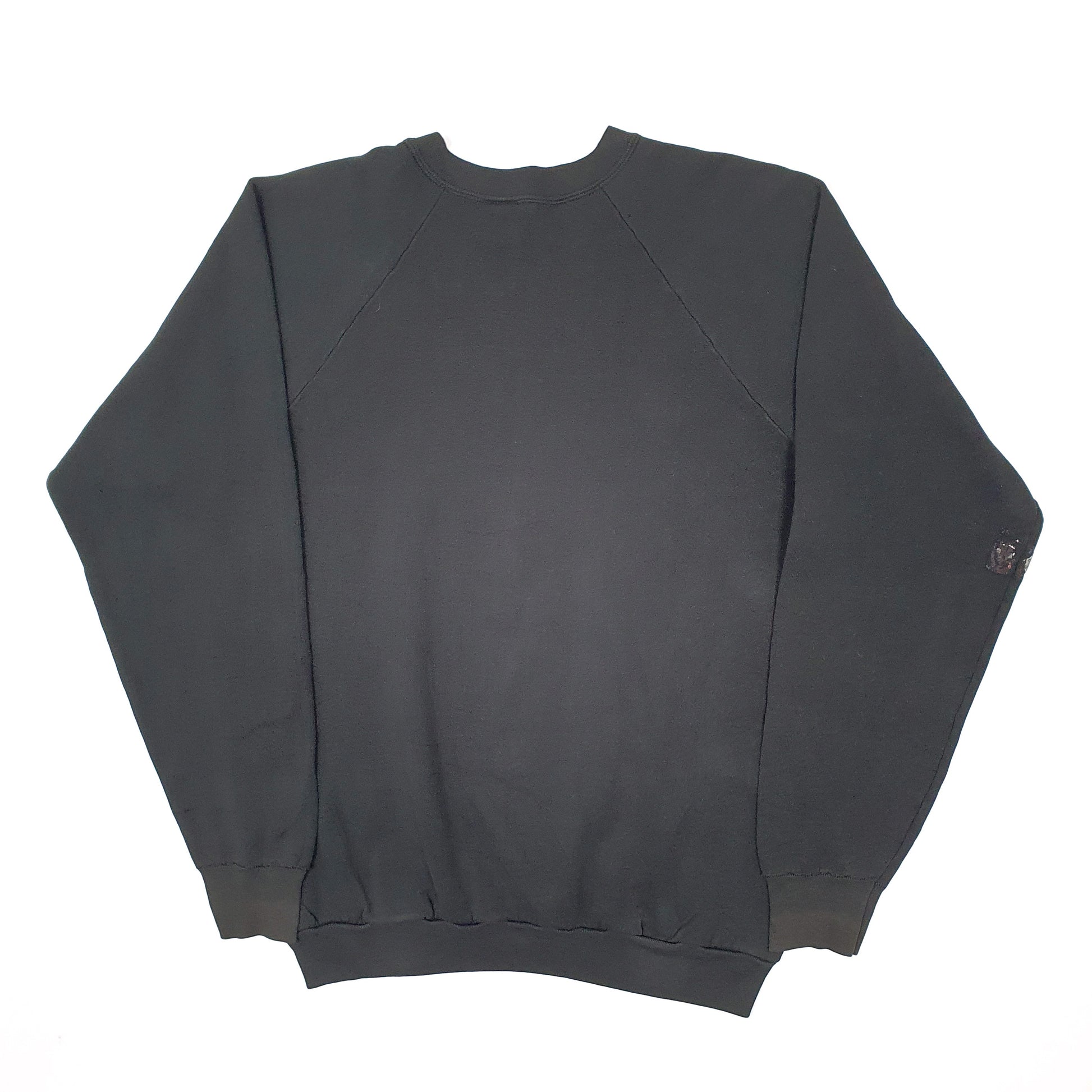 Mens Black Fruit of the Loom Vintage 1990s NFL Minnesota Vikings Crewneck Jumper