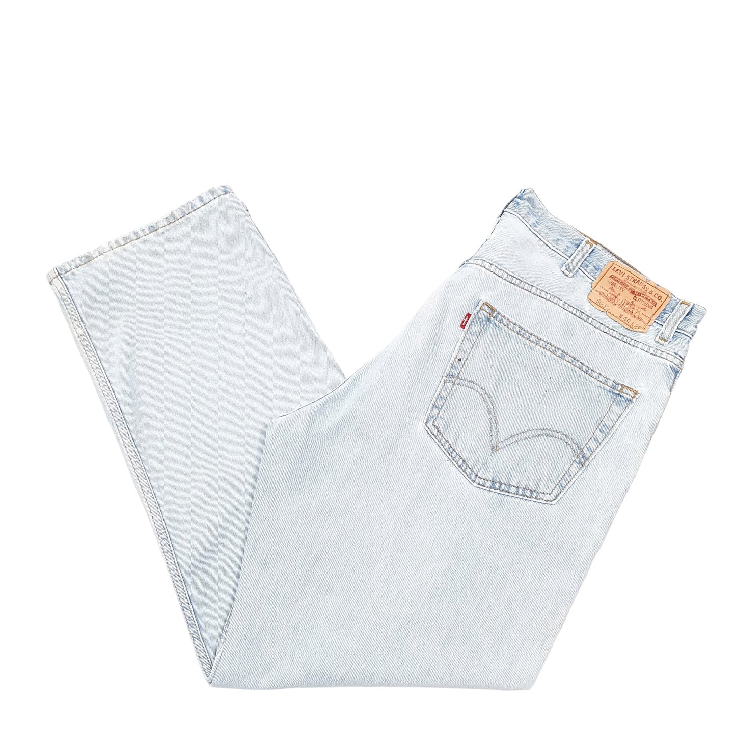 Mens Blue Levis  505 JeansW40 L29