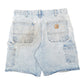 Mens Blue Carhartt Carpenter Denim Shorts