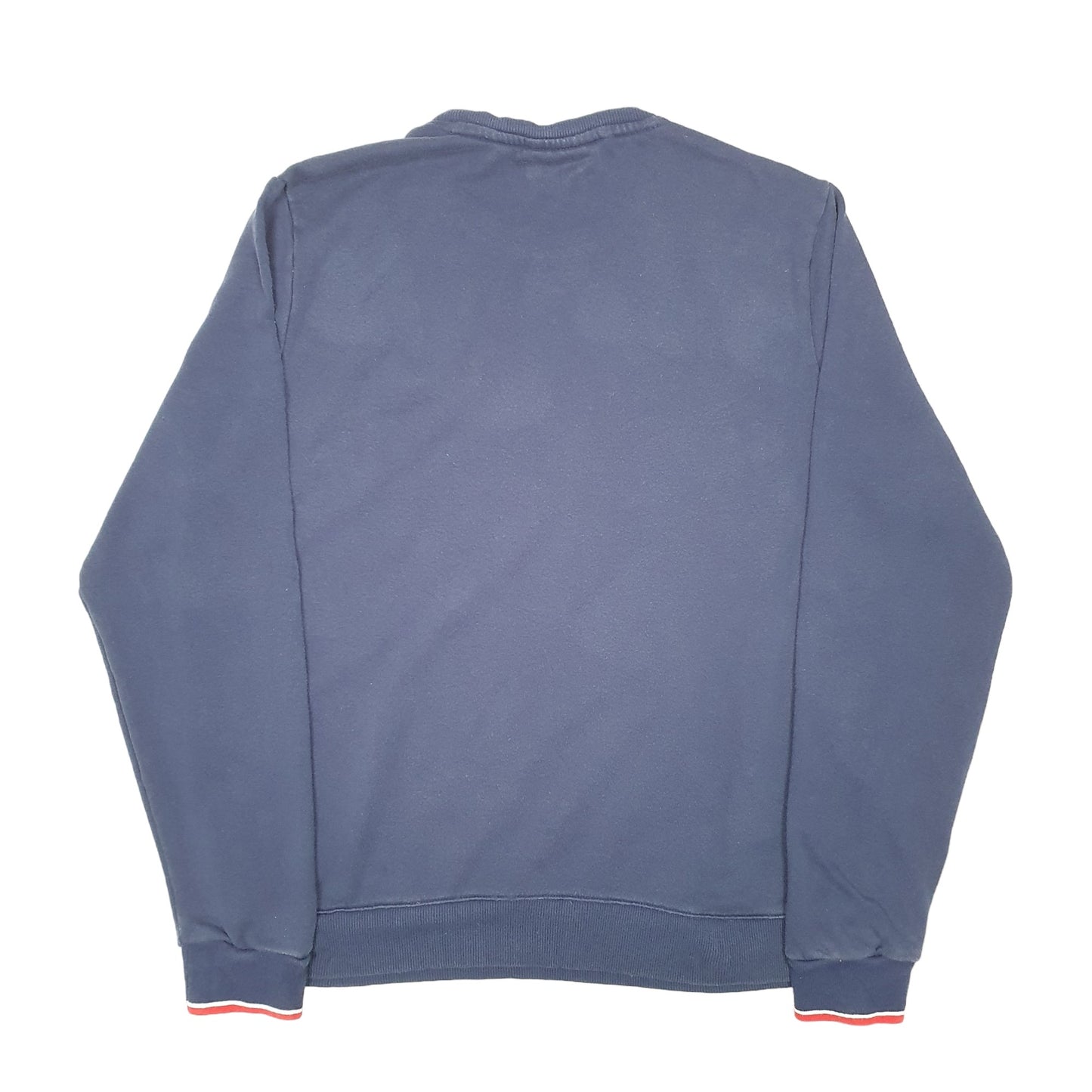 Mens Navy Fila  Crewneck Jumper