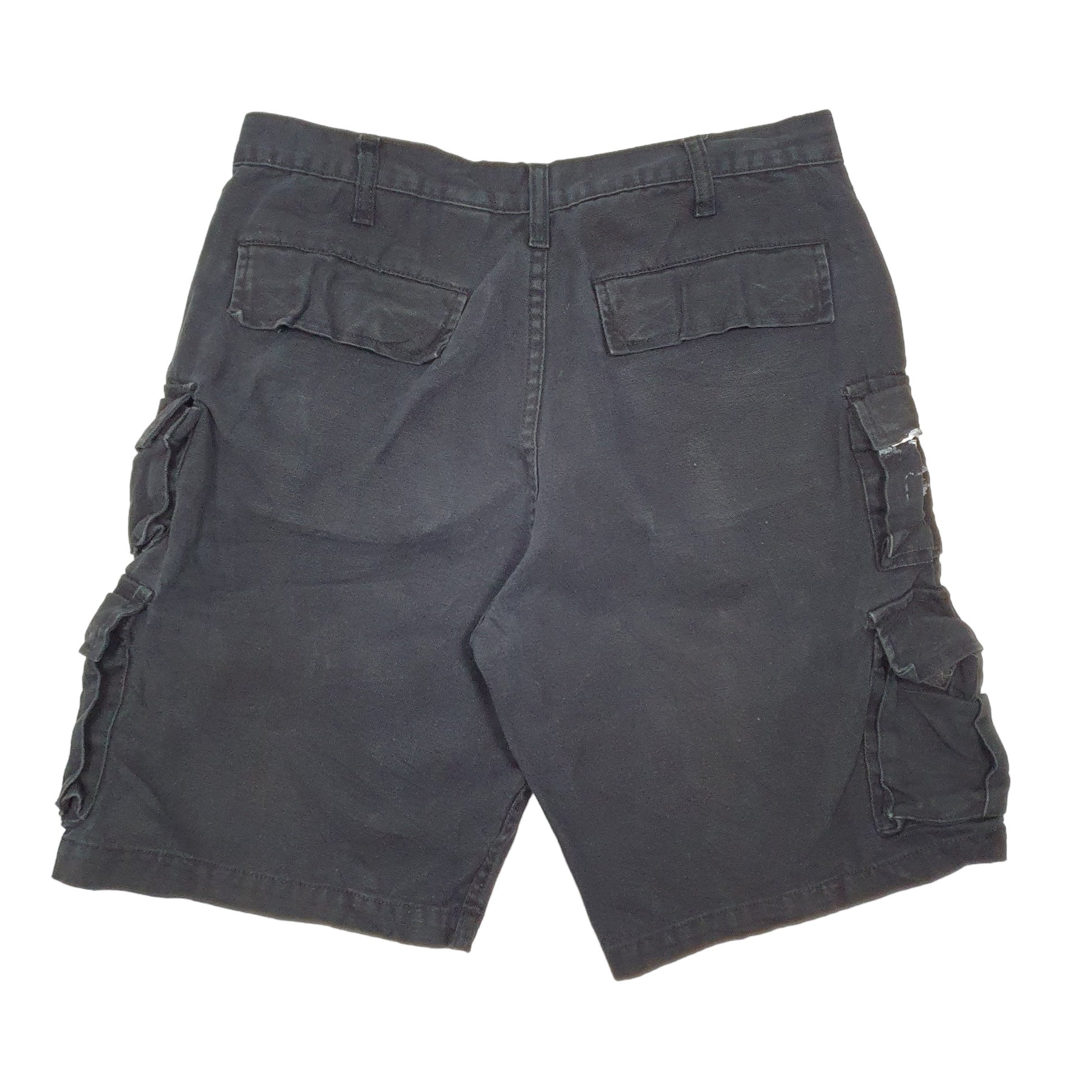Mens Black Dakota  Cargo Shorts