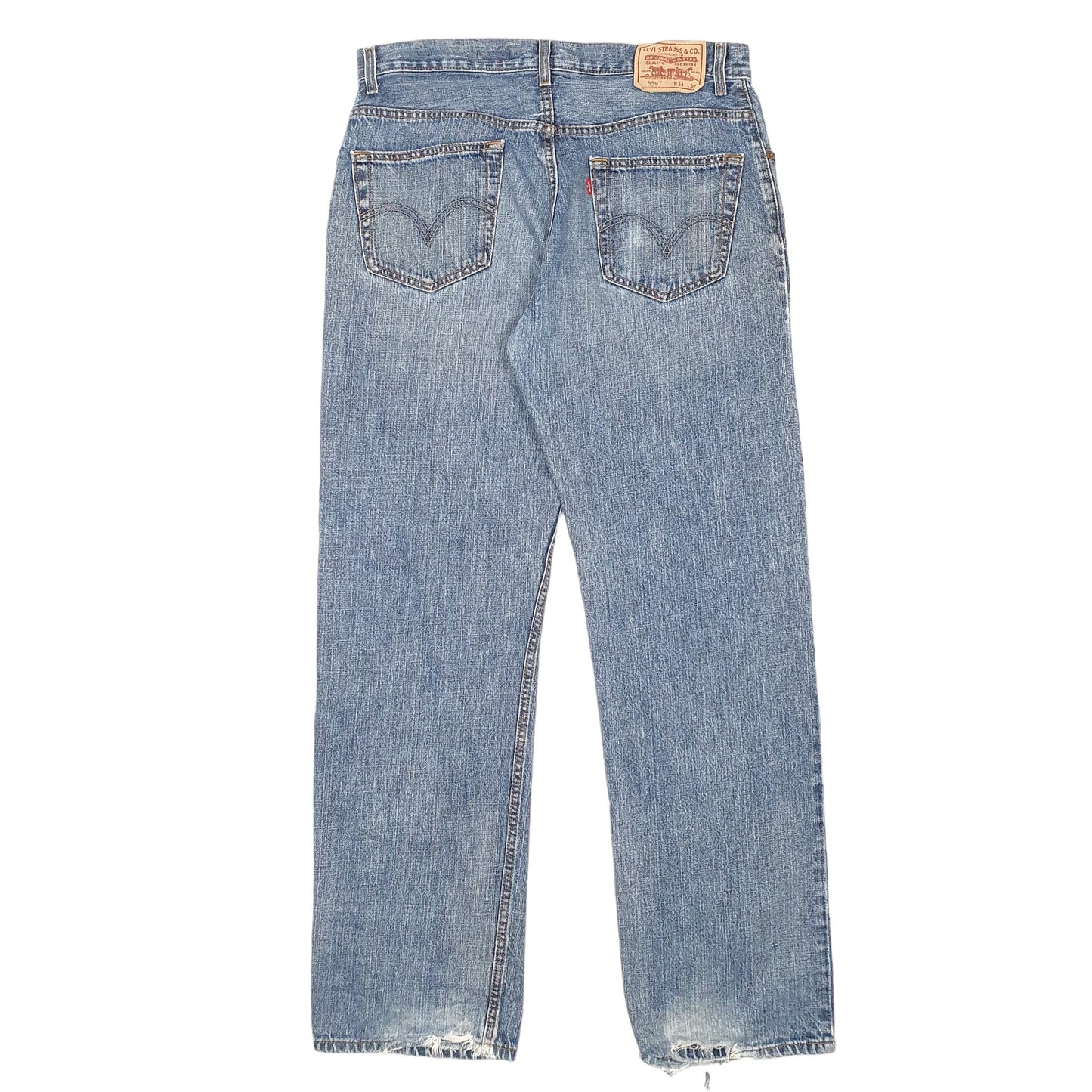 Mens Blue Levis  559 JeansW36 L34