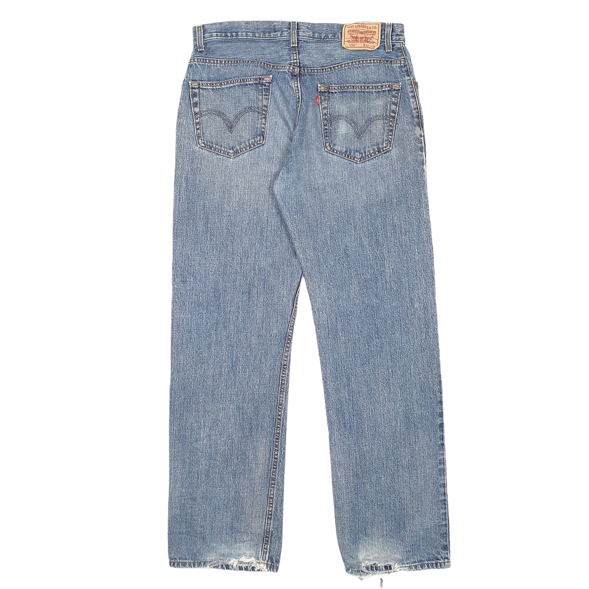 Mens Blue Levis  559 JeansW36 L34