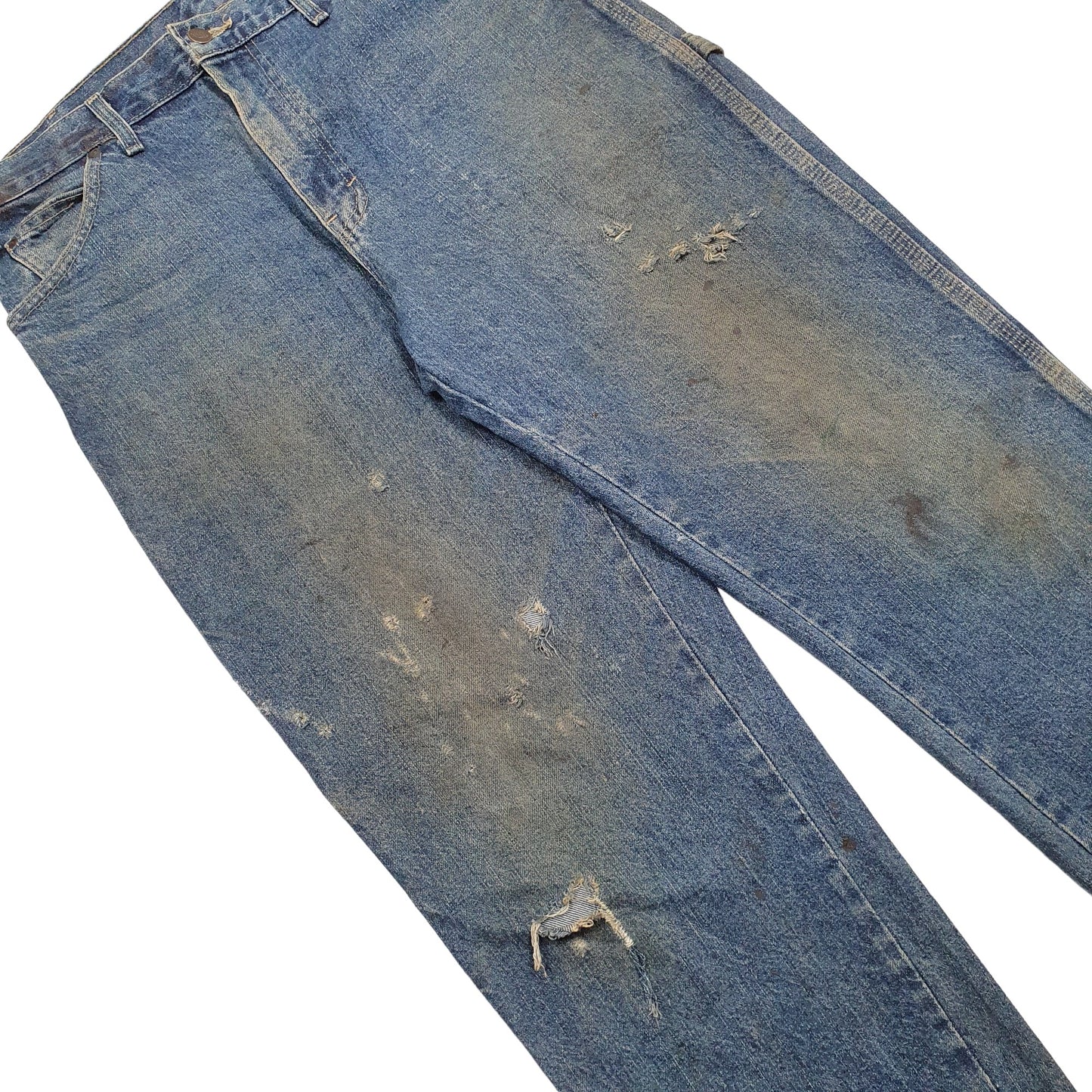 Mens Blue Dickies  Carpenter Trousers