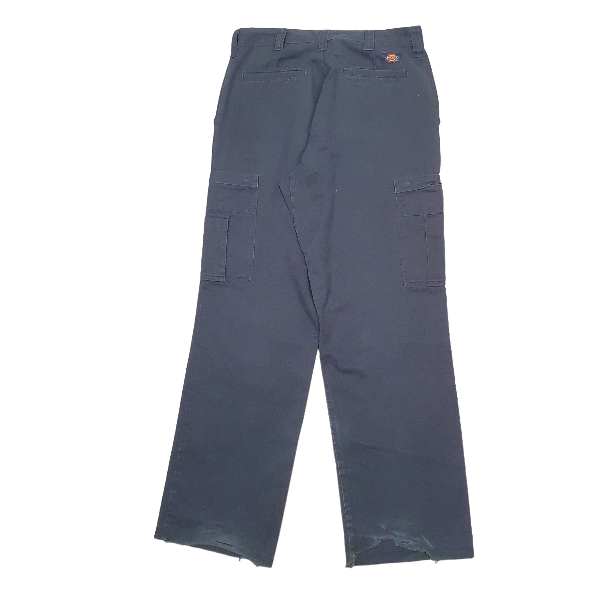 Mens Navy Dickies  Cargo Trousers