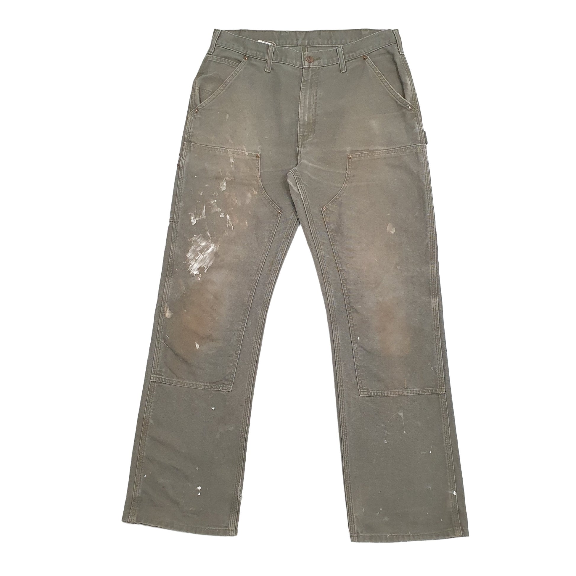 Mens Khaki Carhartt  Carpenter Trousers