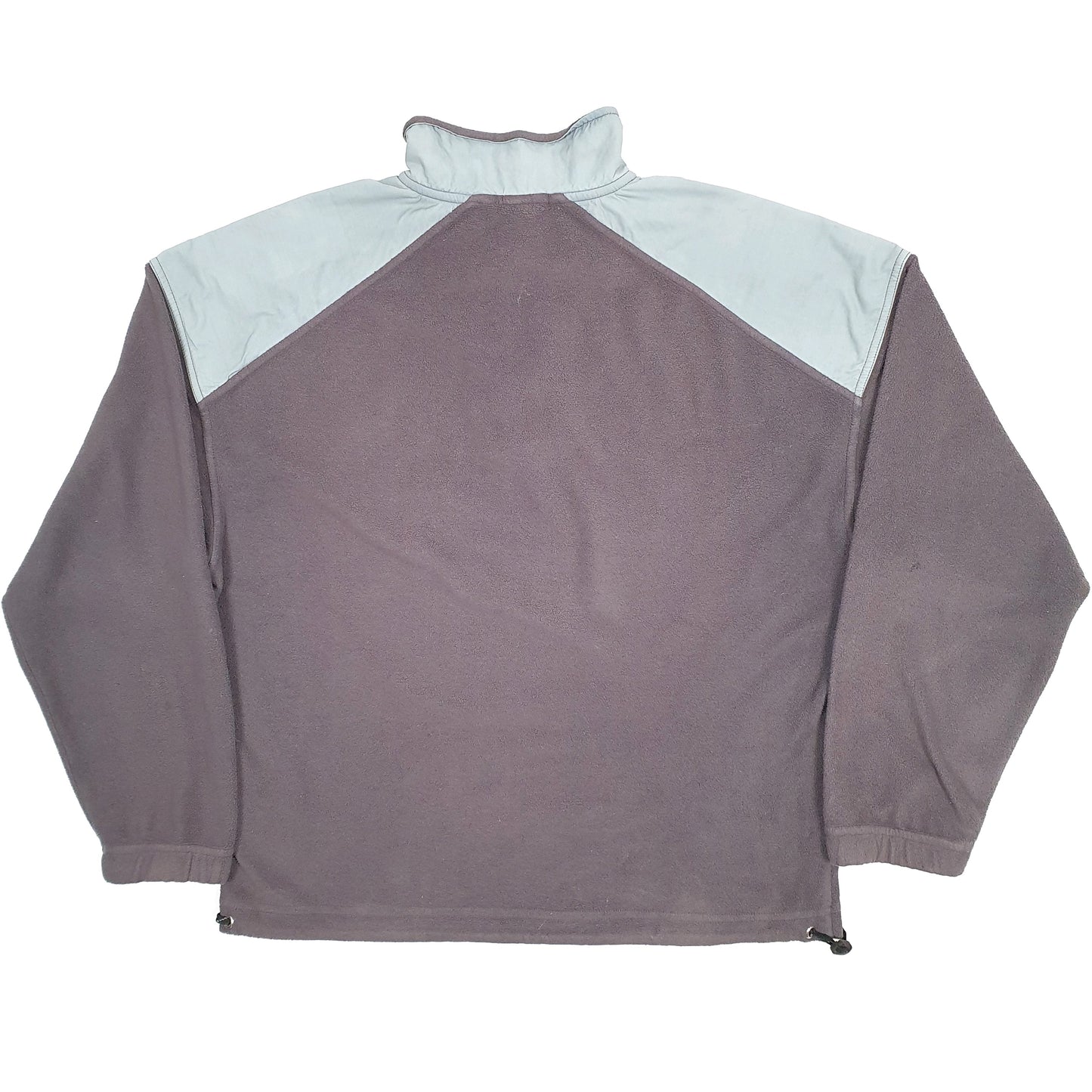 Mens Grey Polar Skate Co  Quarter Zip Jumper
