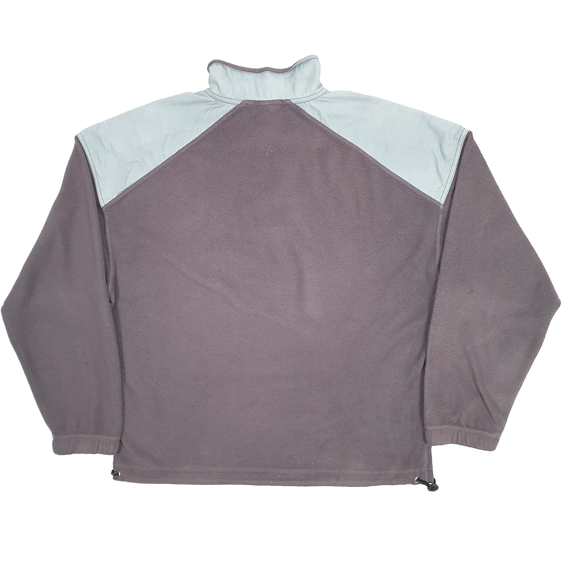 Mens Grey Polar Skate Co  Quarter Zip Jumper