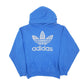 Mens Blue Adidas Originals  Hoodie Jumper