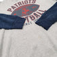 Mens Grey NFL New England Patriots Football Hoodie Jumper