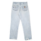 Mens Blue Carhartt Relaxed B180 JeansW34 L32