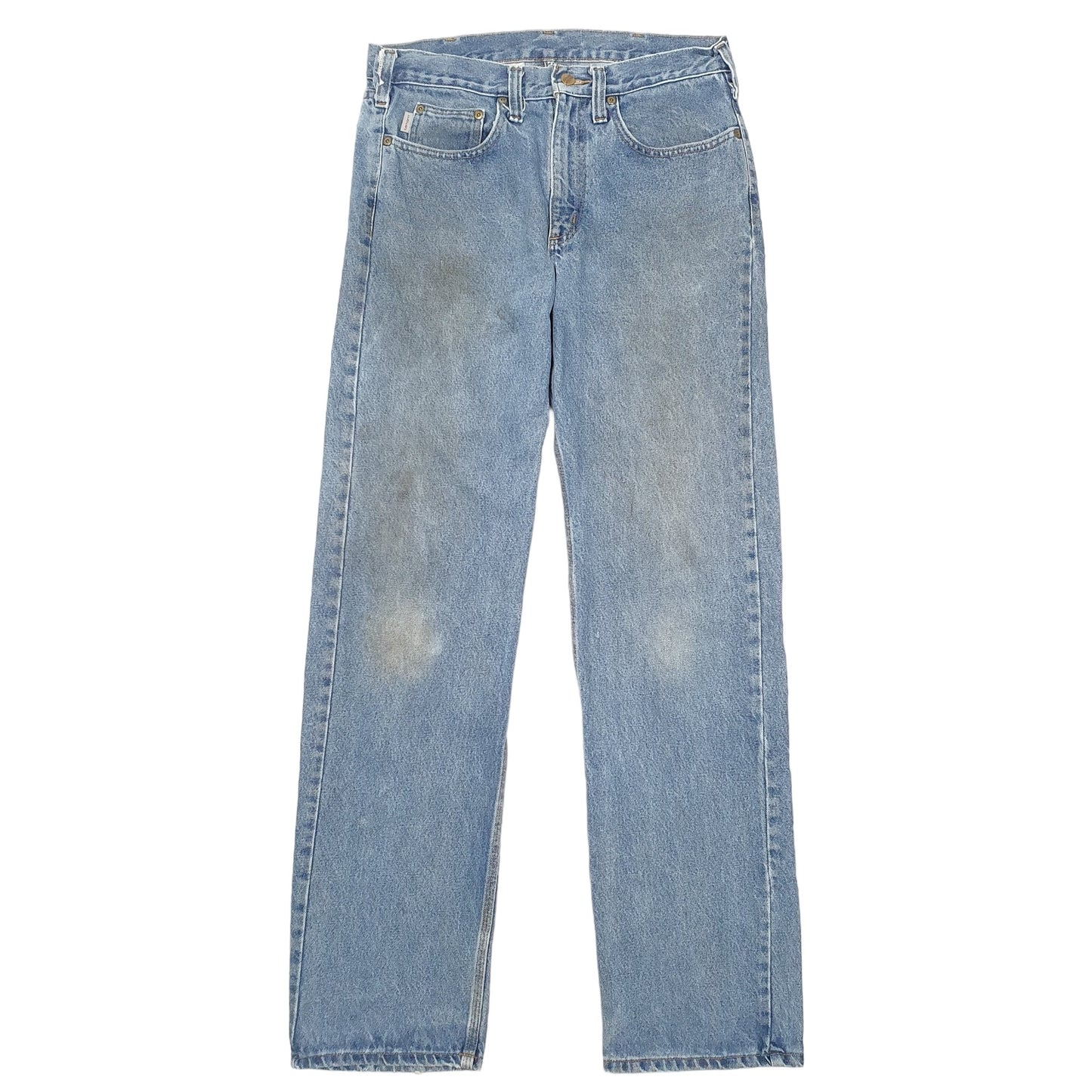 Mens Blue Carhartt Traditional Fit B480 JeansW32 L34