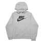 Mens Grey Nike  Hoodie Jumper