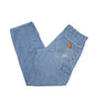 Mens Blue Carhartt Carpenter B13 JeansW36 L32