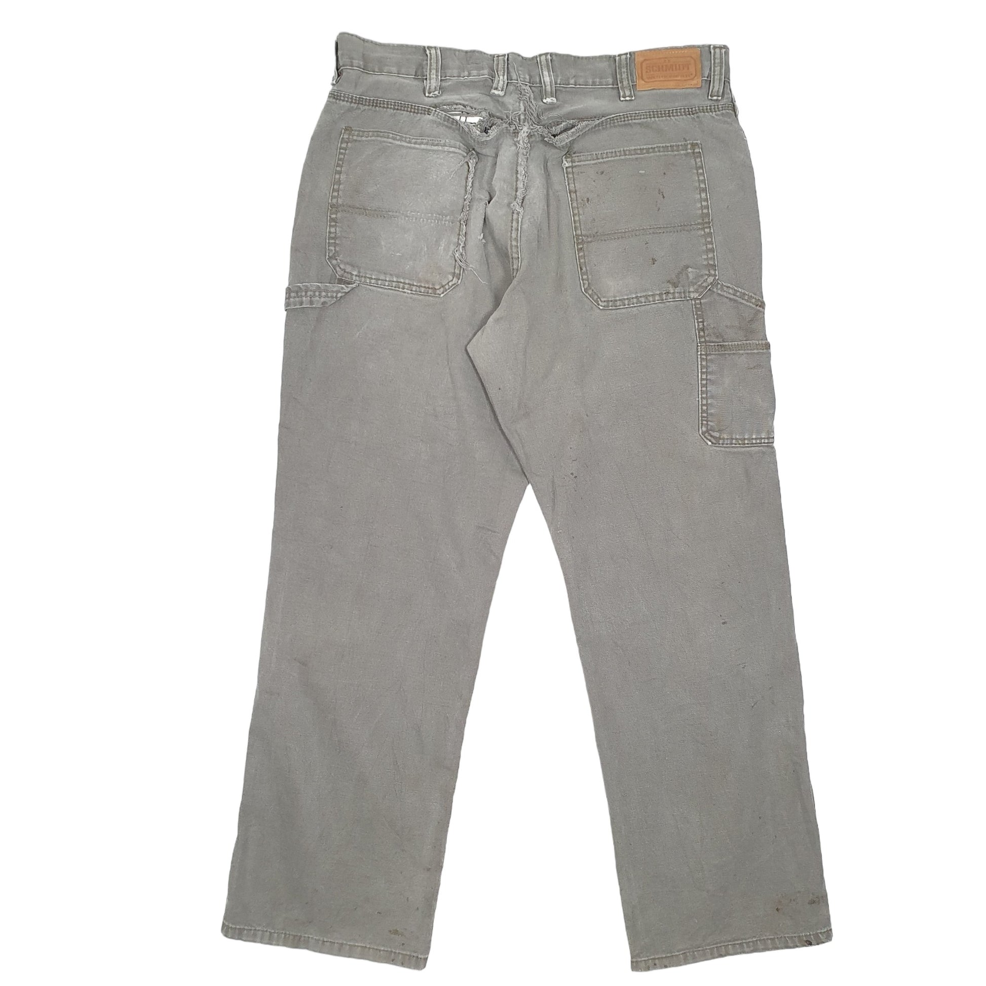 Mens Khaki Schmidt  Carpenter Trousers