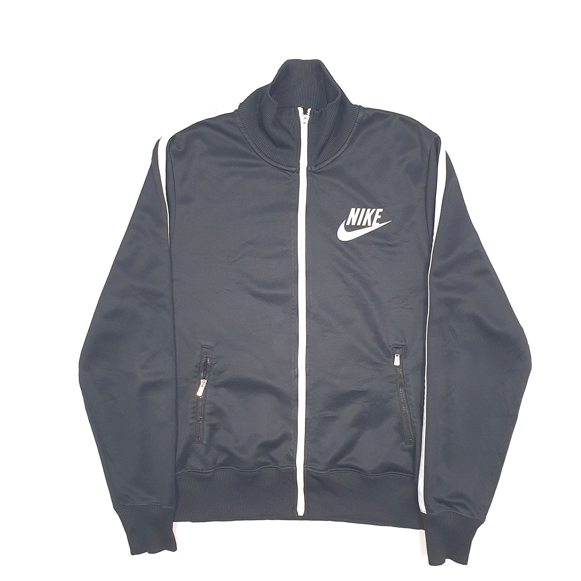Mens Black Nike  Full Zip Jumper