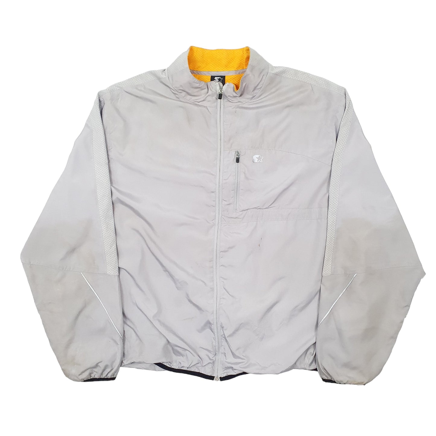 Mens Grey Starter   Coat