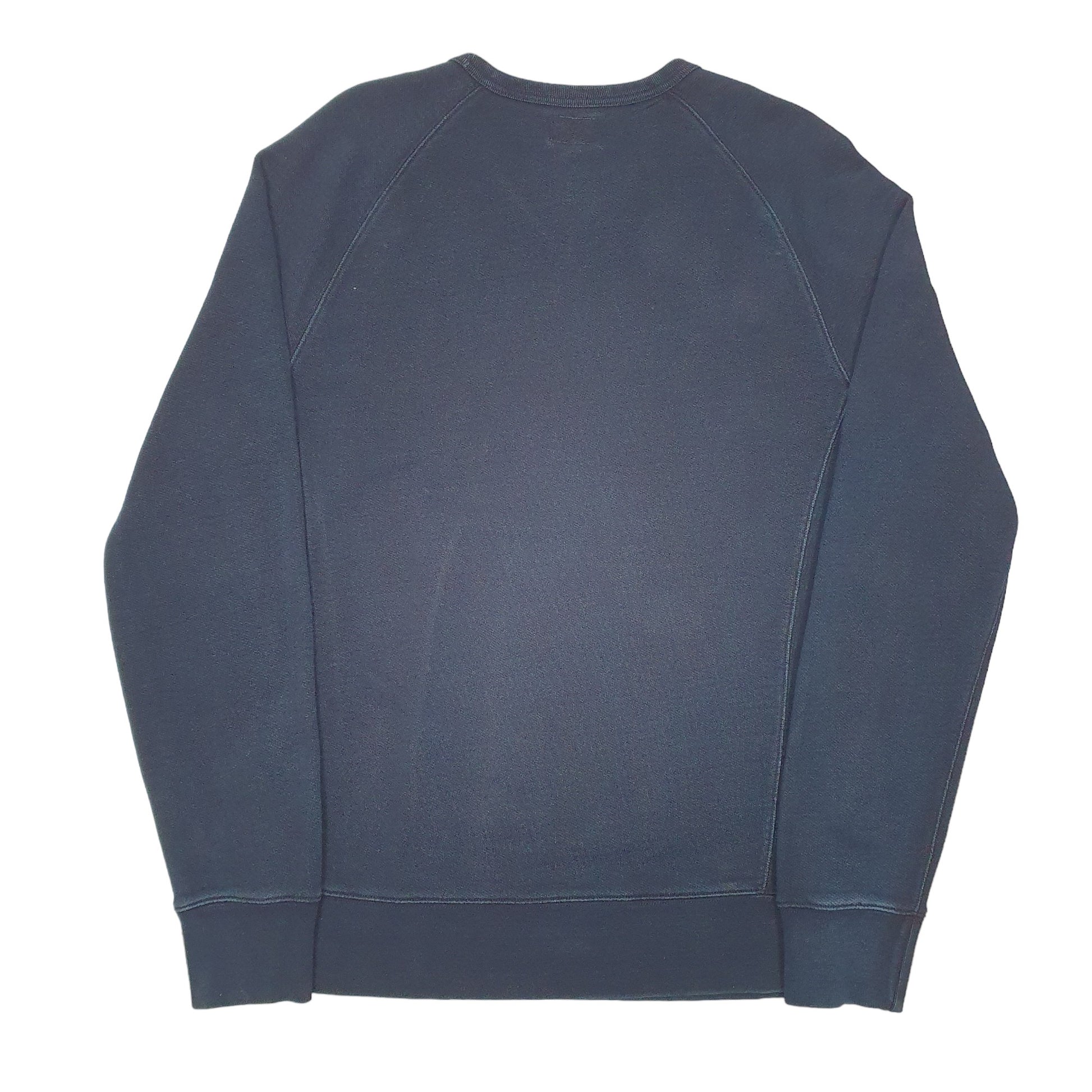 Womens Navy Levis  Crewneck Jumper