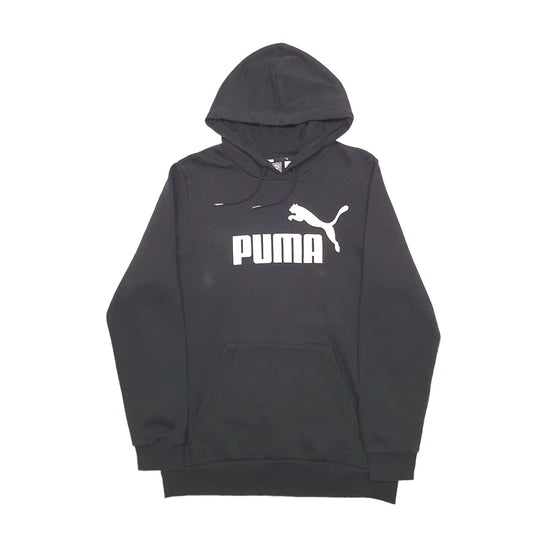 Mens Black Puma  Hoodie Jumper