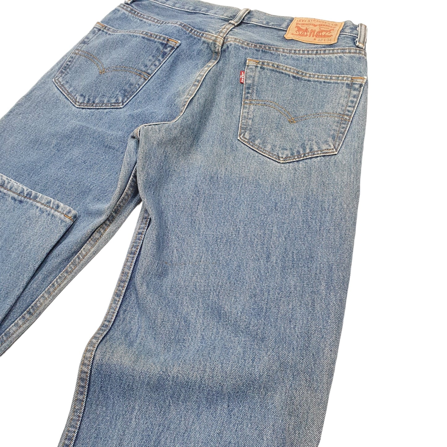 Mens Blue Levis  550 JeansW32 L34