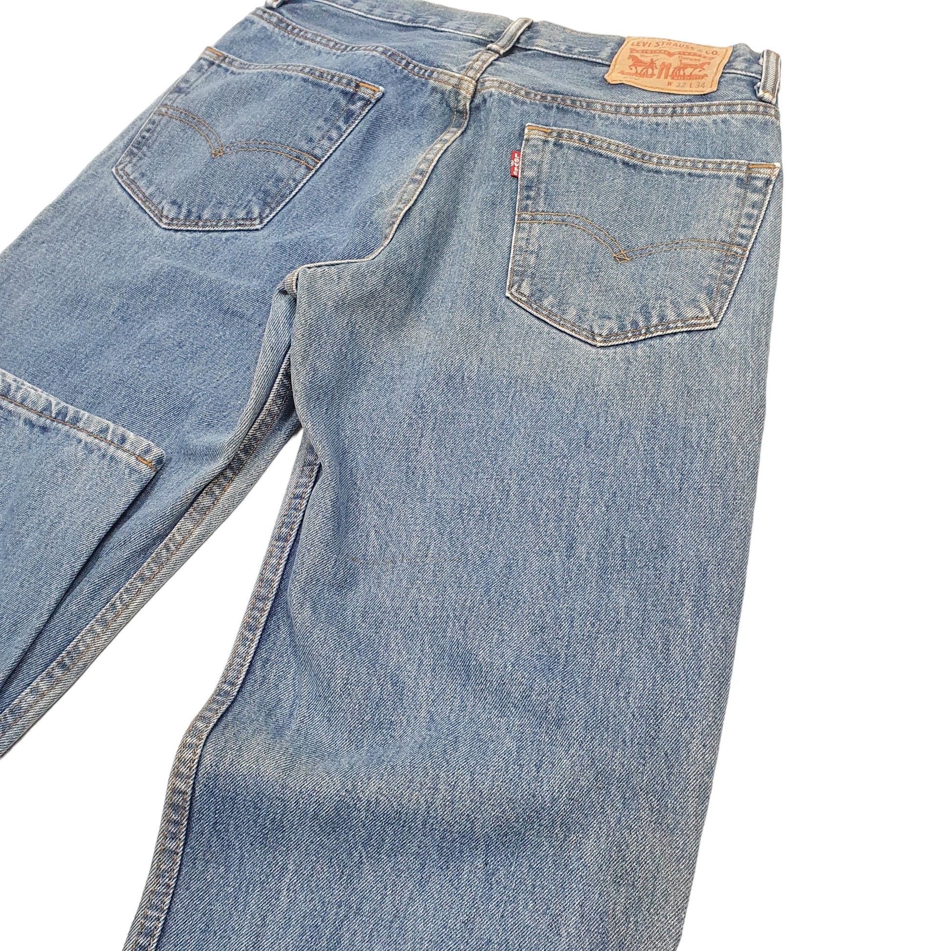 Mens Blue Levis  550 JeansW32 L34