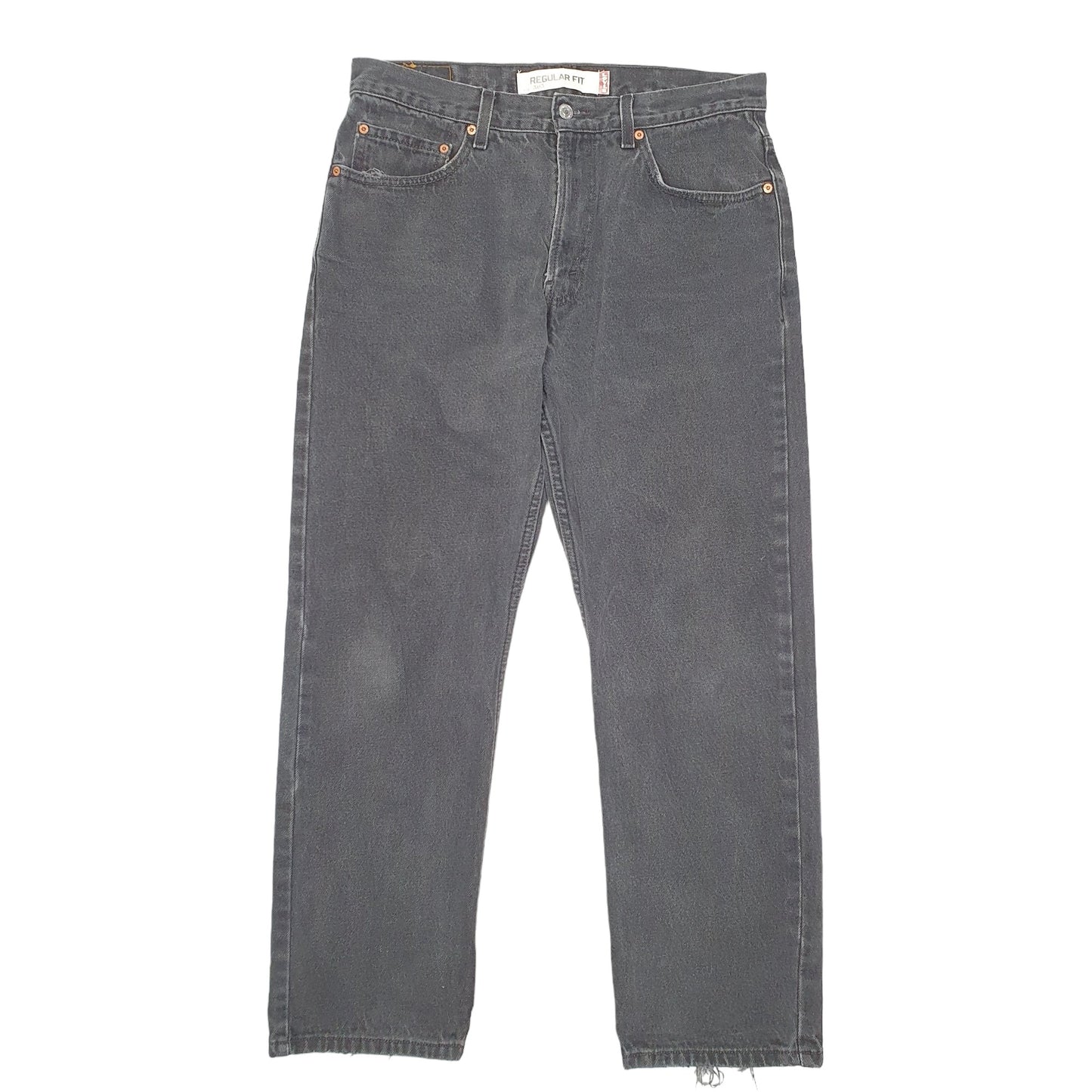 Mens Black Levis  505 JeansW34 L30