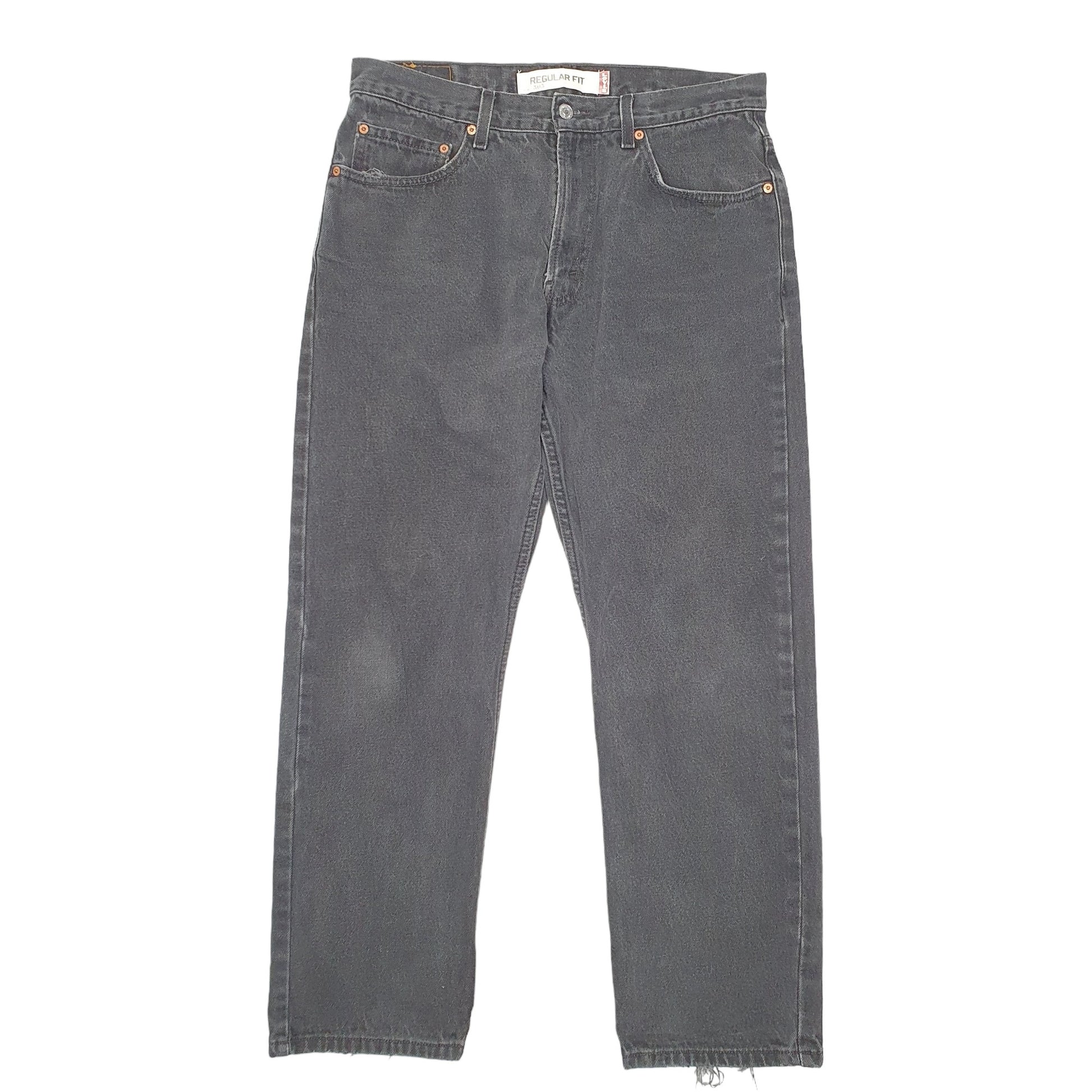 Mens Black Levis  505 JeansW34 L30