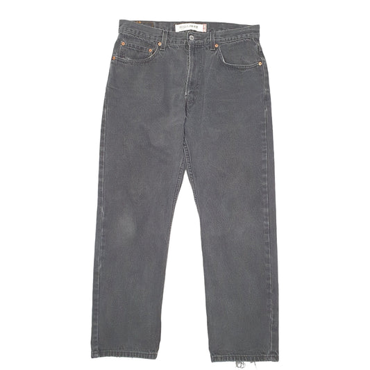 Mens Black Levis  505 JeansW34 L30