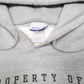 Mens Grey Reebok Pittsburgh Steelers American Football Hoodie Jumper